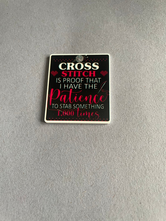 Cross Stitch Is The Proof needle minder