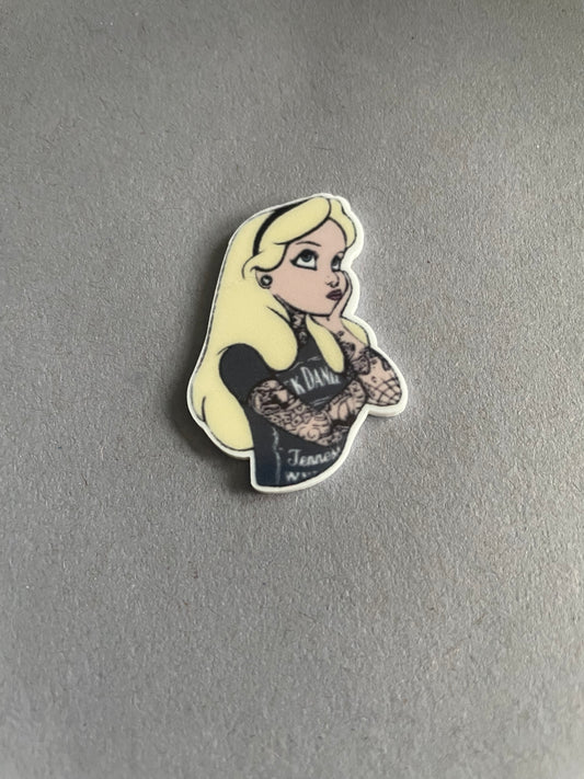 Alice In Wonderland Punk Tattoo needle minder