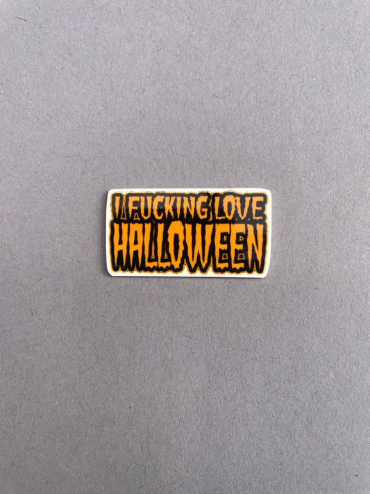 I Fucking Love Halloween needle minder