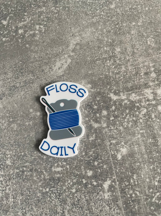 Floss Daily needle minder