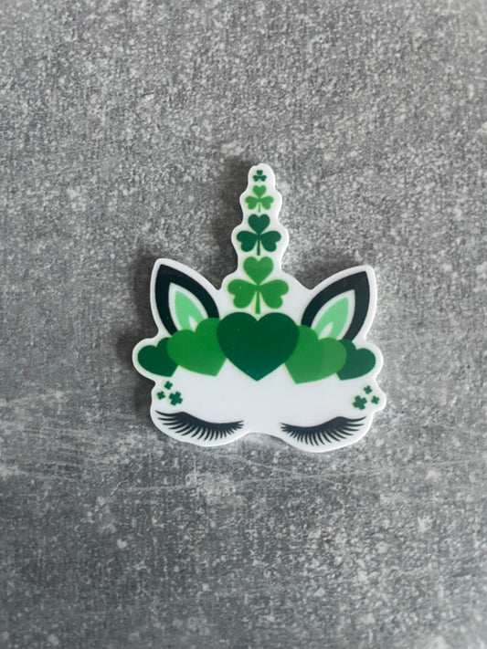 St Patrick’s Day Unicorn needle minder