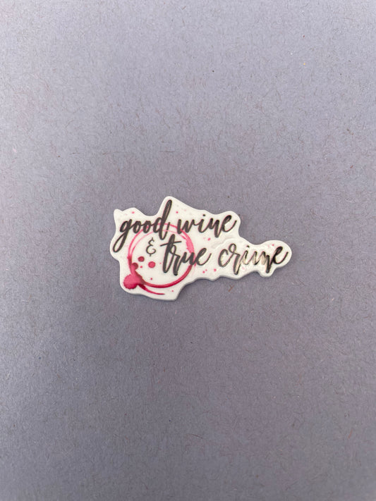 Good Wine & True Crime needle minder
