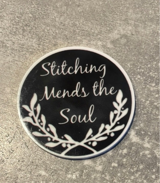 Stitching Mends The Soul needle minder