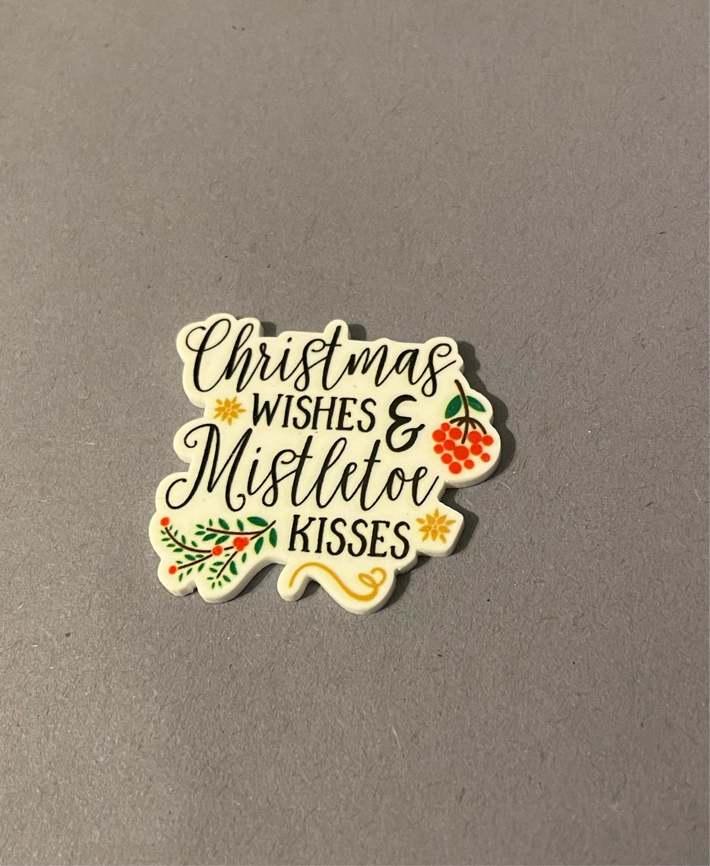 Christmas Wishes And Mistletoe Kisses needle minder